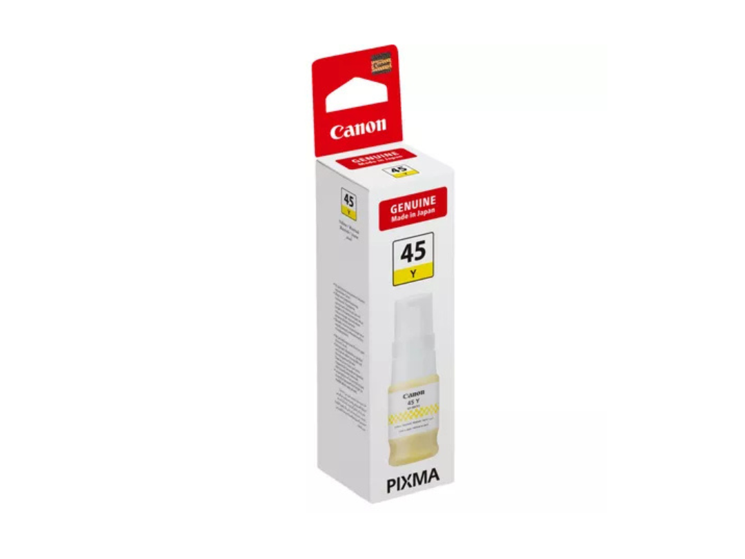 Buy Canon GI-45Y Yellow Ink Bottle in Qatar Buy Canon GI-45Y Yellow Ink Bottle in Qatar
